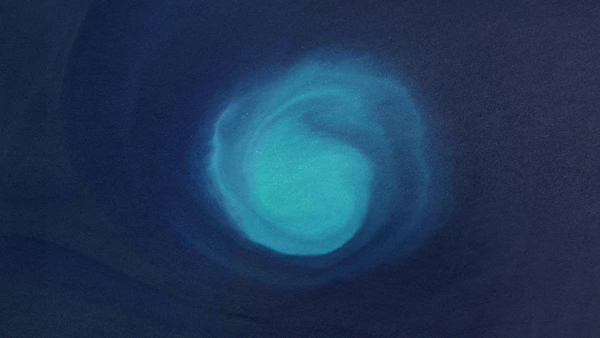 Vortex in the Alborán Sea