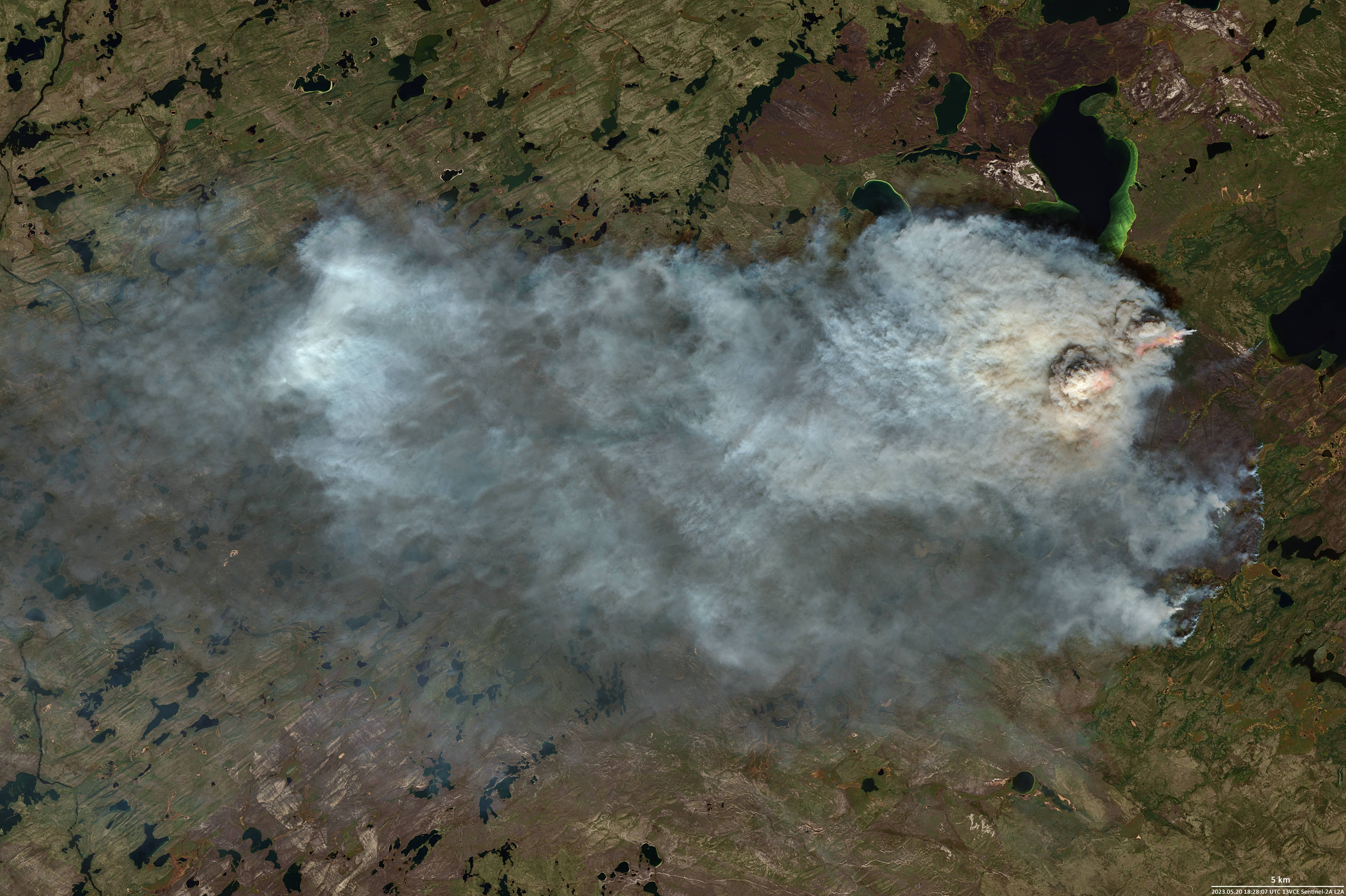Wildfires in Western Canada