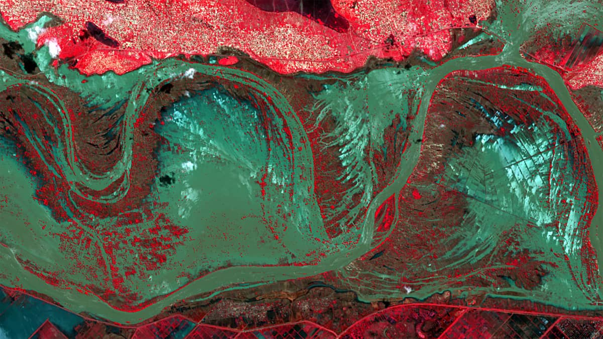 Severe flooding in Mozambique